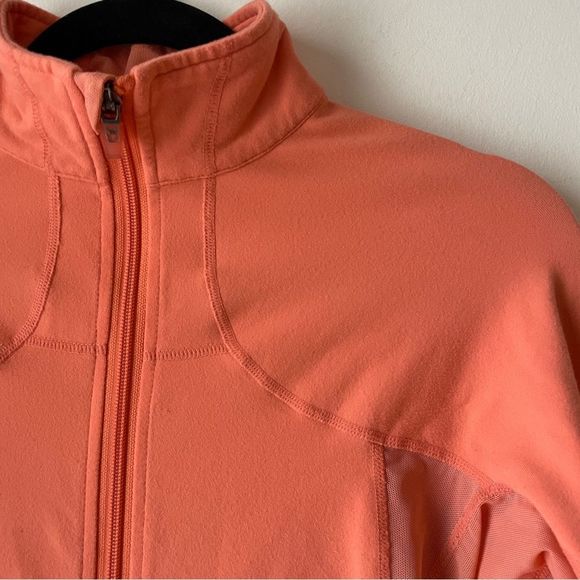 Lululemon “Catch me air” coral full zip running jacket 4 - Picture 3 of 8